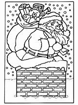 Kerstman Kleurplaat Kerstmis Stemmen sketch template