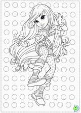Moxie Girlz Coloring Dinokids Pages Popular Library Clipart Close sketch template