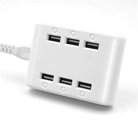 teckepic mini portable desktop  port usb socket charger