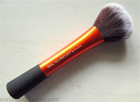 curios  dreams makeup  beauty product reviews real techniques powder brush review