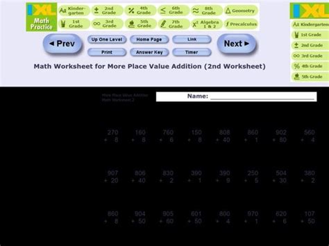 addition  digit numbers worksheet   grade lesson planet