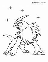 Coloring Pokemon Pages Dark Absol Comments sketch template