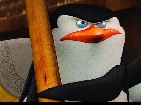 Penguins Of Madagascar Skipper Smile And Wave Cartoon Clip 2015