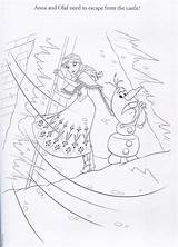 Frozen Coloring Pages Sheets Book Illustrations Official Disney Fanpop Color Kids Printable Colouring Wallpaper Background Club Movie sketch template