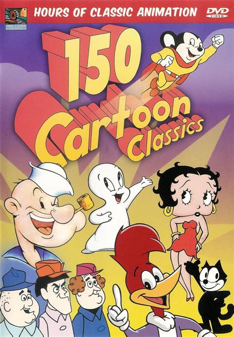 150 cartoon classics 3 disc dvd set 683904505309 ebay