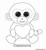 Beanie Coloring Ty Pages Boo Boos Printable Colouring Baby Sheets Duke Babies Kids Casanova Book Color Print Party Valentine Beanies sketch template