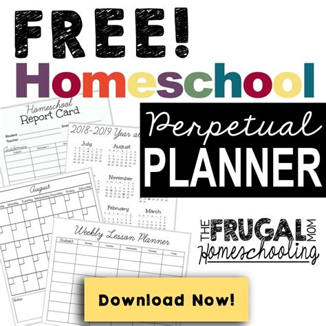 homeschool planner printables