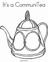 Coloring Communitea Tea Party Pages Luther Rose Costume Come Its Built California Usa Twistynoodle Teapot Noodle Template sketch template