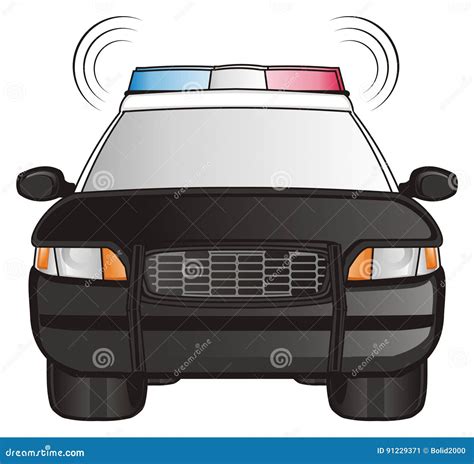 police car  sirens stock illustration illustration  call