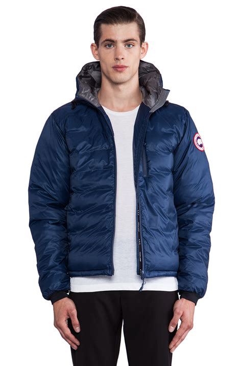 Canada Goose Synthetic Lodge Hoody In Blue For Men Lyst