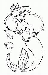 Coloring Mermaid Pages Little Printable Choose Board Drawing Kids sketch template