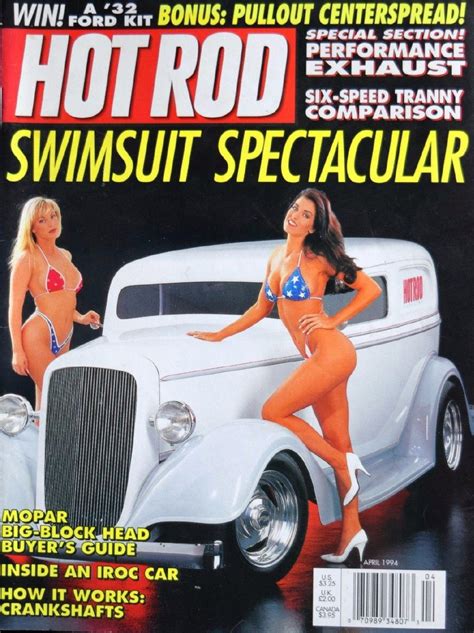 Hot Rod 1994 Apr Hot Swimsuits Cool Drivers Iroc
