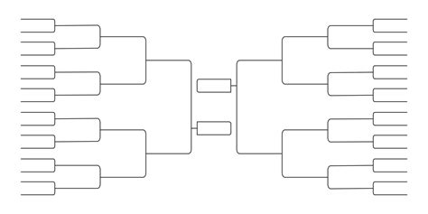 team tournament bracket championship template flat style design
