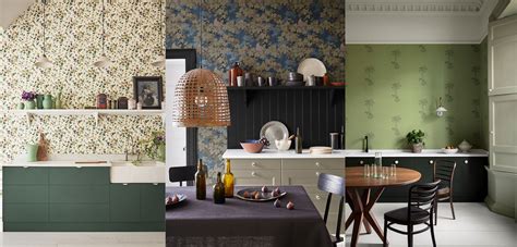 kitchen wallpaper ideas  inspiring    space