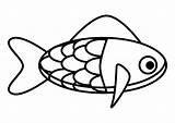 Kleurplaat Pez Colorear Pesce Disegno Fisch Malvorlage Poisson Kleurplaten Vissen Ausmalbild Printen Vind Jouw Téléchargez Scarica sketch template