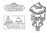 Spain Resources Spanish Teaching Geography Diversity Multicultural Language Display Colouring sketch template