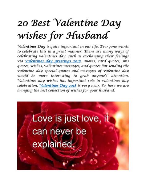 20 best valentine day wishes for husband by wishes quotes issuu