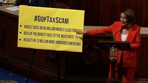 Pelosi Gop Tax Bill Monumental Brazen Theft Cnn Politics