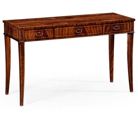 mahogany narrow desk  side table