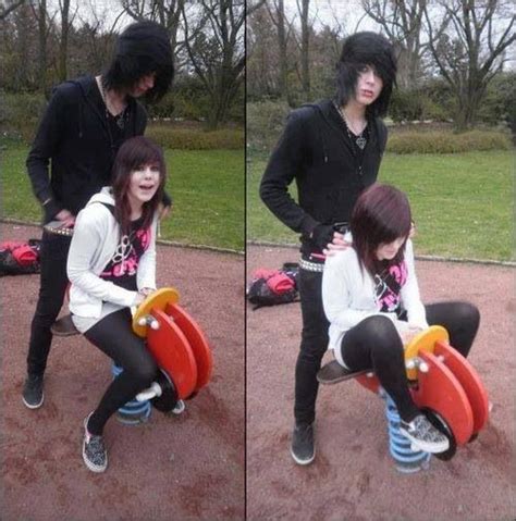 And They Say Emos Cant Be In Love Cute Emo Couples Emo Couples Cute Emo