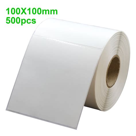 thermal printing label paper barcode price size address blank labels waterproof oil proof