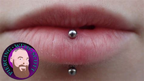 The Whole Truth Vertical Lip Piercing Youtube