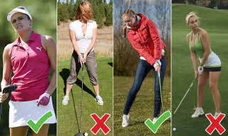Golf Authorities Under Fire For Slut Shaming Dress Code Daily Mail