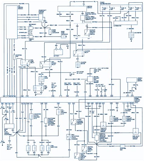 ford ranger full wiring diagram