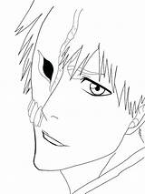 Coloring Ichigo Pages Anime Bleach Lineart Sad Boy Kurosaki Colorir Para Girl Getcolorings Color Colorings Deviantart Desenhos Search Getdrawings Google sketch template