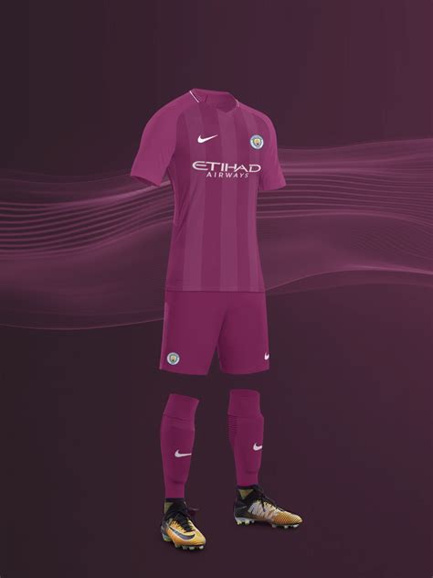 Epl Nike Kits Redesign Nike Manchester City Away 2017 18