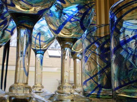 Hand Blown Glassware From Mexico One Of Several Styles This Option Is