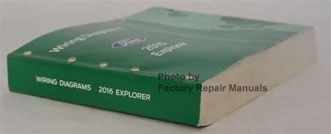 ford explorer electrical wiring diagrams manual original factory repair manuals