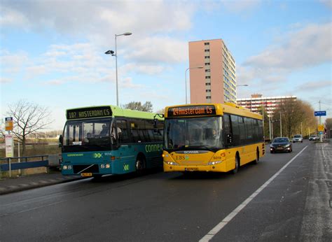 connexxion bus  en ebs bus  amsterdam buikslotermeerplein  photo  flickriver