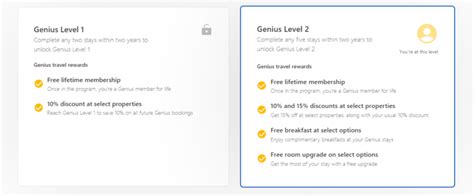 genius program  bookingcom discounts booking genius levels