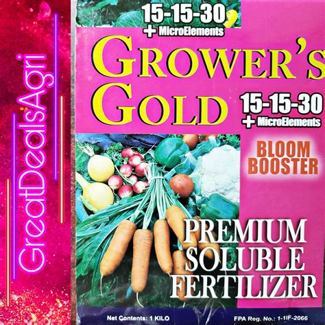 growers gold    foliar fertilizer  kg vann hawk agro chemicals lazada ph