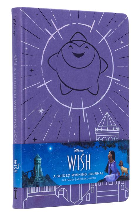 disney   guided wishing journal book  insight editions