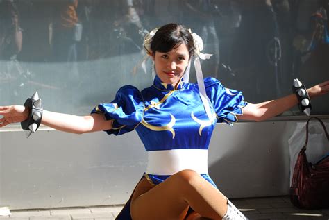 Street Fighter Character Cosplay Girl Chun Li