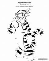 Dot Tigger Disney Disneyclips Coloring Pages Pooh Winnie Moana sketch template