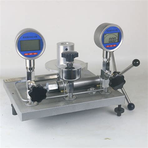 ys hydraulic pressure calibrator dead weight tester