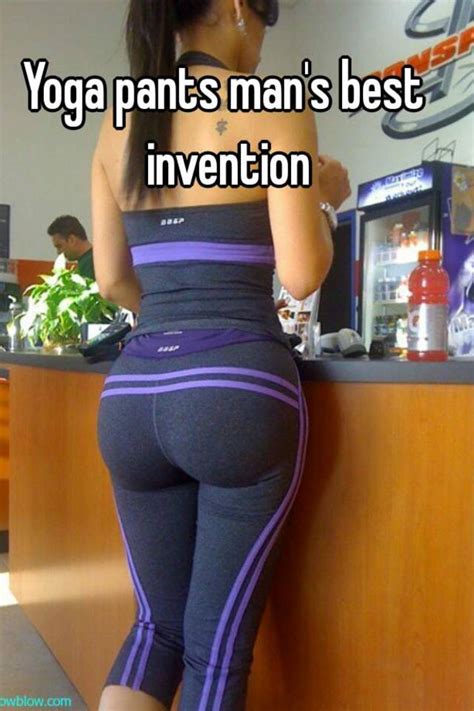 yoga pants man s best invention