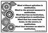 Meditation Coloring Pages Quotes Sri Shankar Ravi Founder Inspirational Living sketch template