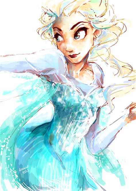 Elsa Frozen Fan Art 35683826 Fanpop