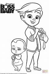 Coloring Baby Boss Tim Pages Templeton Drawing sketch template