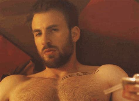 why is a bearded angry mean looking chris evans so damn