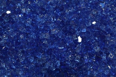 Aquascape 1 4 Reflective Cobalt Blue Fire Glass 10 Lbs Mpn 78263
