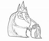 Ice King Cry Coloring Pages Another sketch template