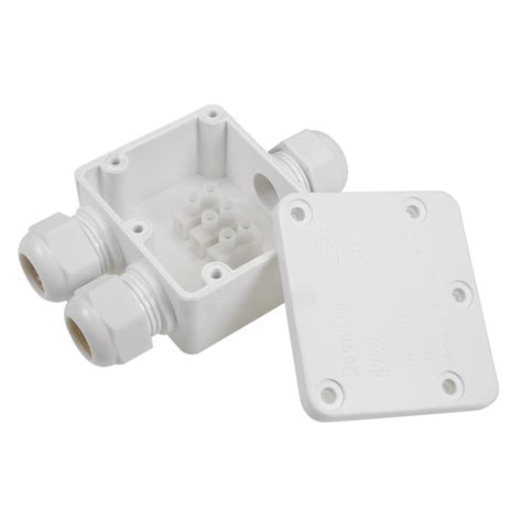 uxcell waterproof ip outdoor electrical   pg cable gland electrical junction box white