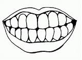 Mouth Clipart Teeth Lips Coloring Tooth Pages Kids Clip Colouring Lip Printable Childrens Children Dentist Human Clipartbest Cliparts Winnipeg Teach sketch template