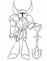 Shovel Knight Drawing Getdrawings sketch template