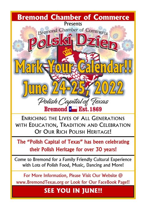 forum polonia houston bremond polish day invitation
